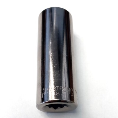 Armstrong 38-318A 3/8'' Drive 18mm Deep Socket 12 Point USA