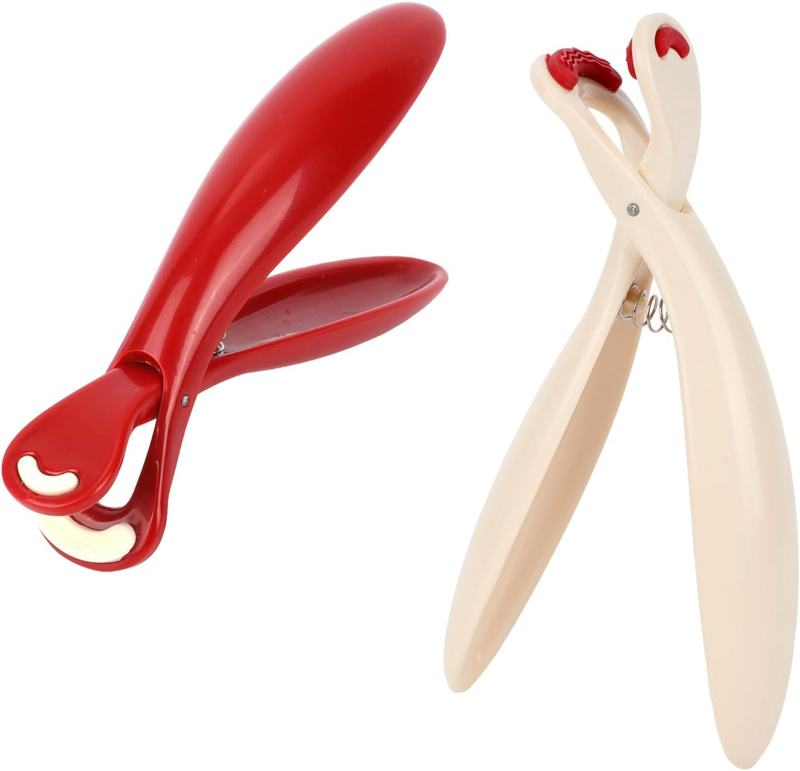2 Pcs Hot Plate Grippers, Silicone Bowl Clips with Anti-Slip Handle Heat Resista