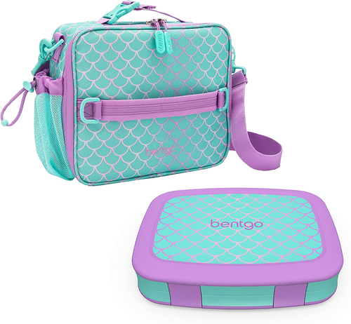 Set With Kids Bento-style Lunch Box Mermaid