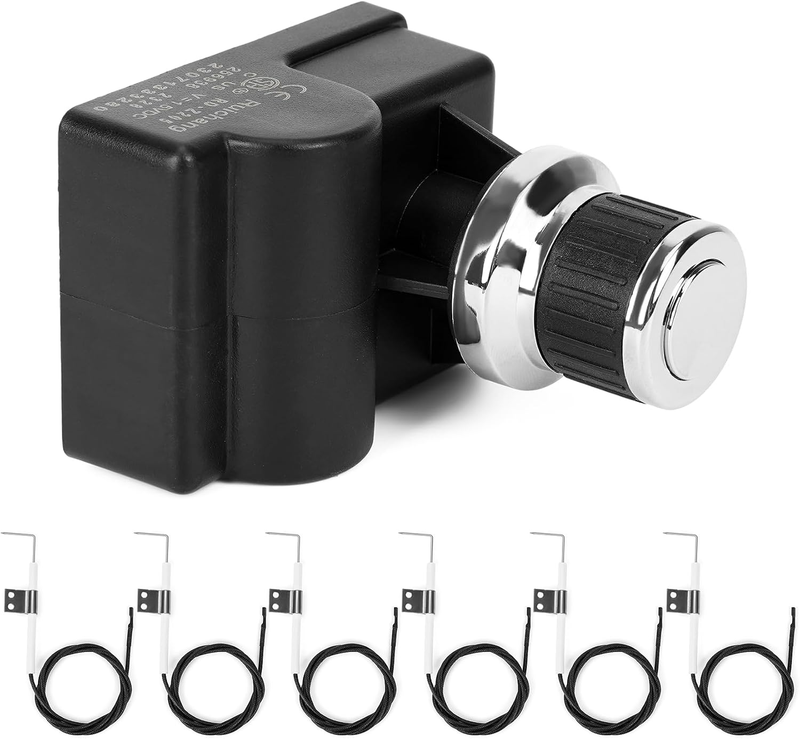 Igniter Push Button 5 Outlet for Nexgrill 720-0830X 720-0830H 720-0888