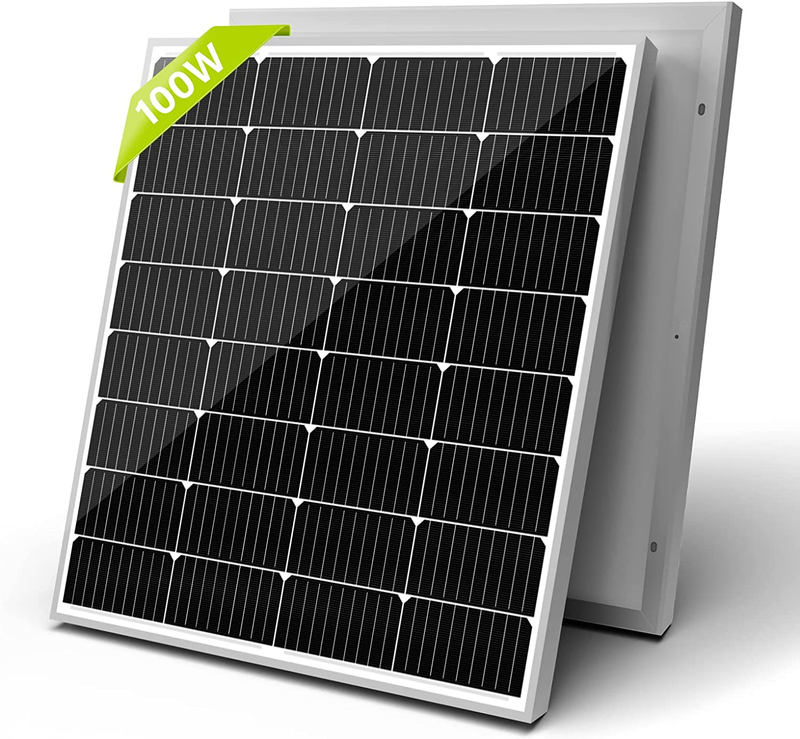 9BB Cell 100W Monocrystalline 100W 12V Solar Panel 100W 12V Compact Design High