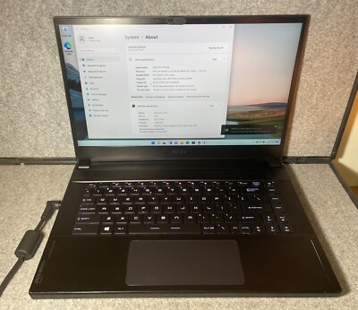 MSI GS66 Stealth 11UH i9-11900H 64GB RAM 1TB SSD 15.6'' FHD RTX 3080 W11P 