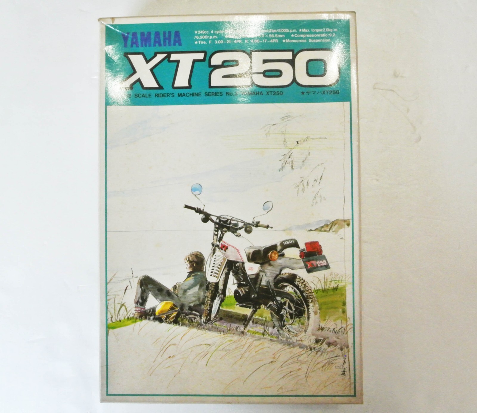 ヤマハ　XT250 プラモデル　おもちゃ Vintage BANDAI YAMAHA XT250 1/12 from Japan | eBay