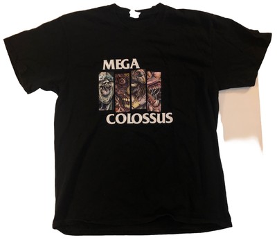 Mega Colossus Band Shirt Adult Size L Hardcore Metal Heavy Metal Hard Rock