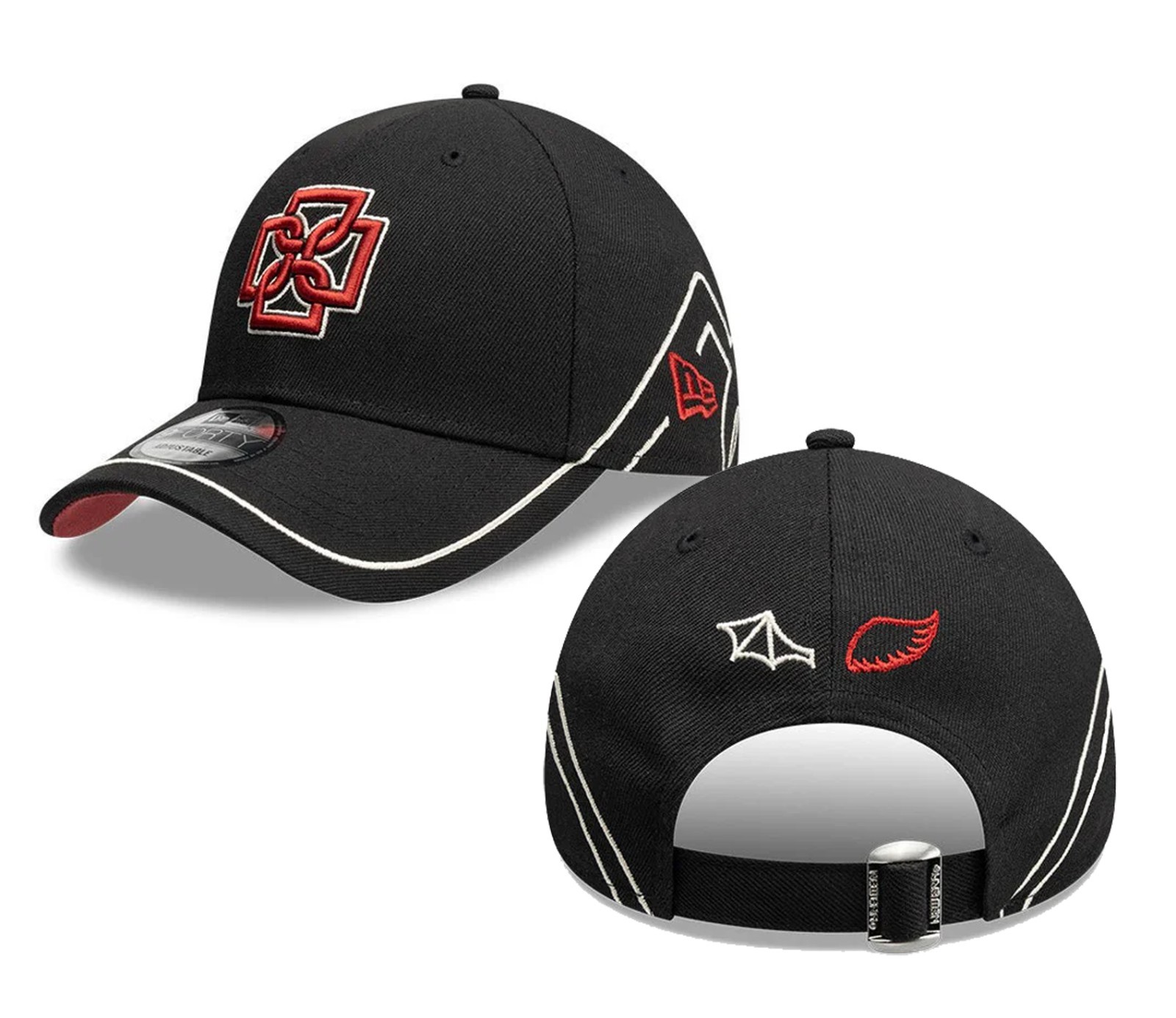 NEW ERA × Duki 9FORTY New Era 9FORTY Cap Duki Collaboration Black One Size Unisex
