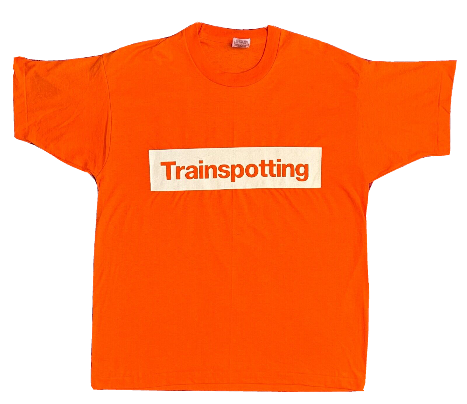 ORIGINAL 90'S VINTAGE TRAINSPOTTING T-SHIRT, EXTREMELY RARE, XL ...