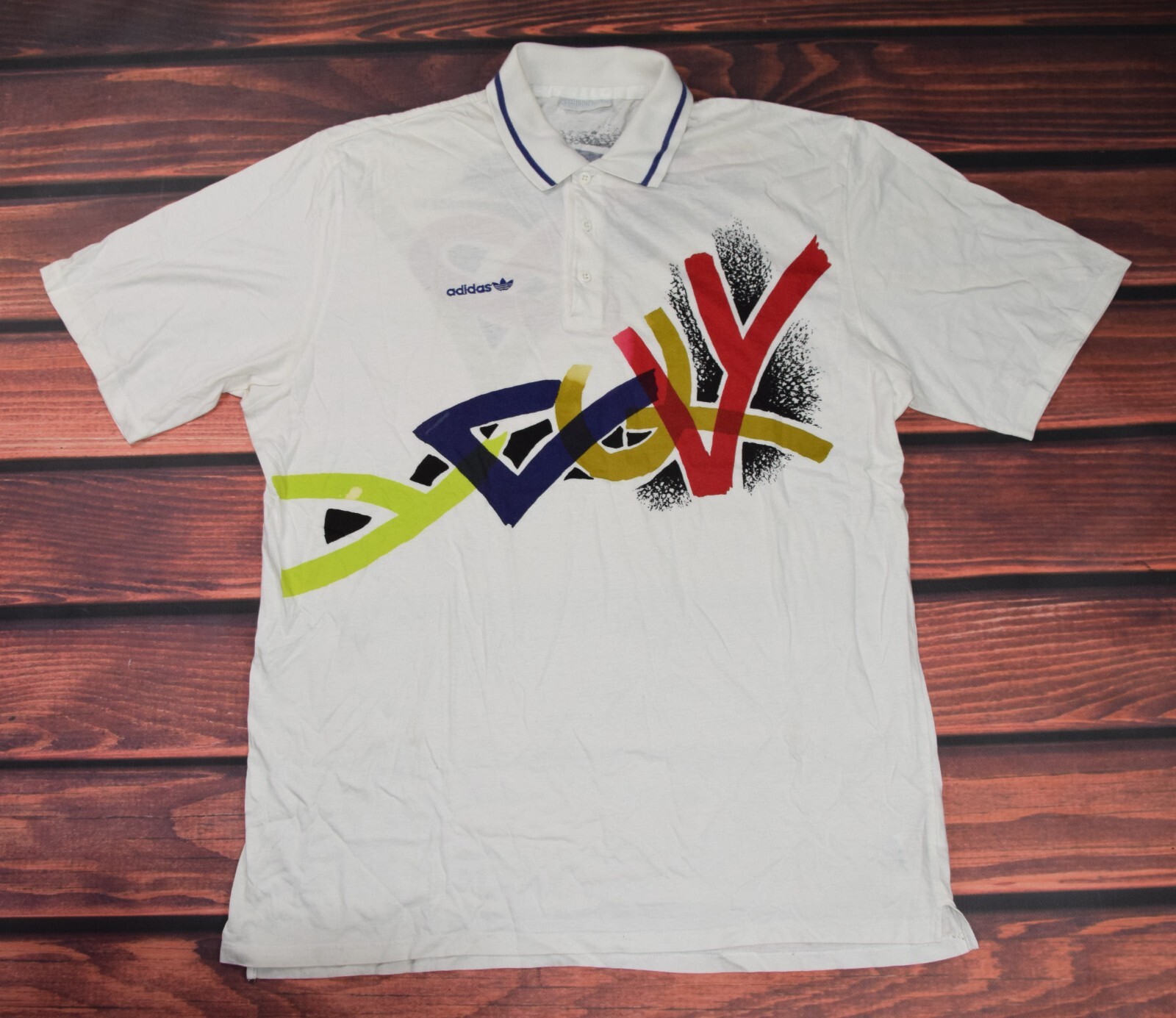 Adidas 90s Game Polo Tシャツ 90s Adidas tennis polo shirt | retroiscooler | Vintage