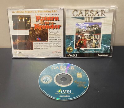 Caesar III Build a Better Rome CD-ROM Windows 95/98  Strategy Computer Game