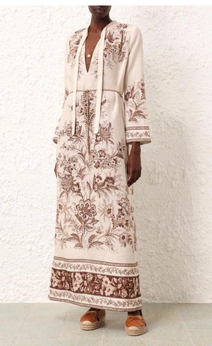 VIP価格■ZIMMERMANN■Junie フローラルコットンマキシドレス Zimmermann JUNIE LONG SLEEVE MAXI DRESS - NWT | eBay
