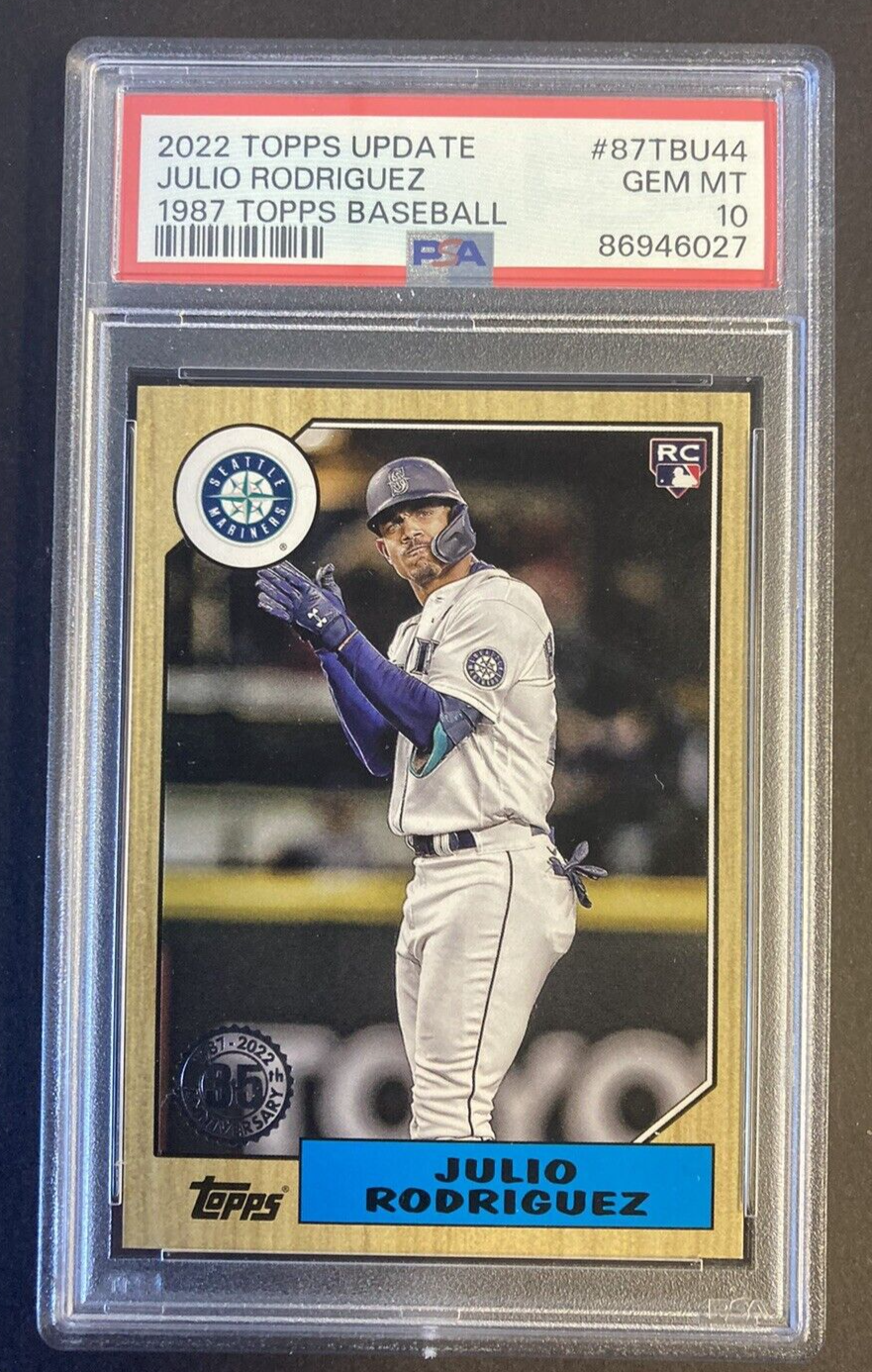 その他 2022 topps update Julio Rodriguez SP 2022 Topps Update Julio Rodriguez rookie baseball card | eBay