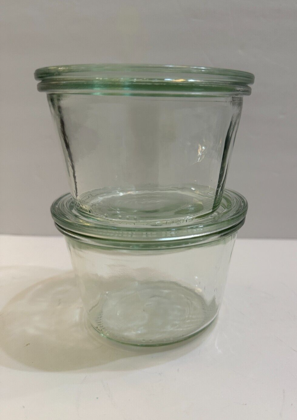 Weck Rundrand-Glas 100 Clear 139 Mold Jar Canning 370 ml Set