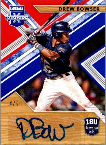 2019 Panini Elite Extra Edition - Drew Bowser #18U-DB