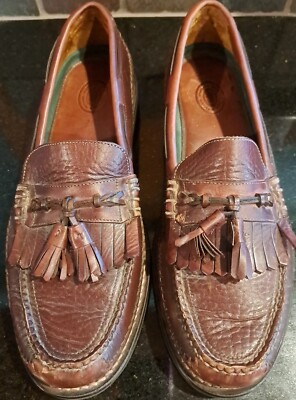 hs trask vibram mens brown range rover driving loafers 95 m h3172 223 325679985191