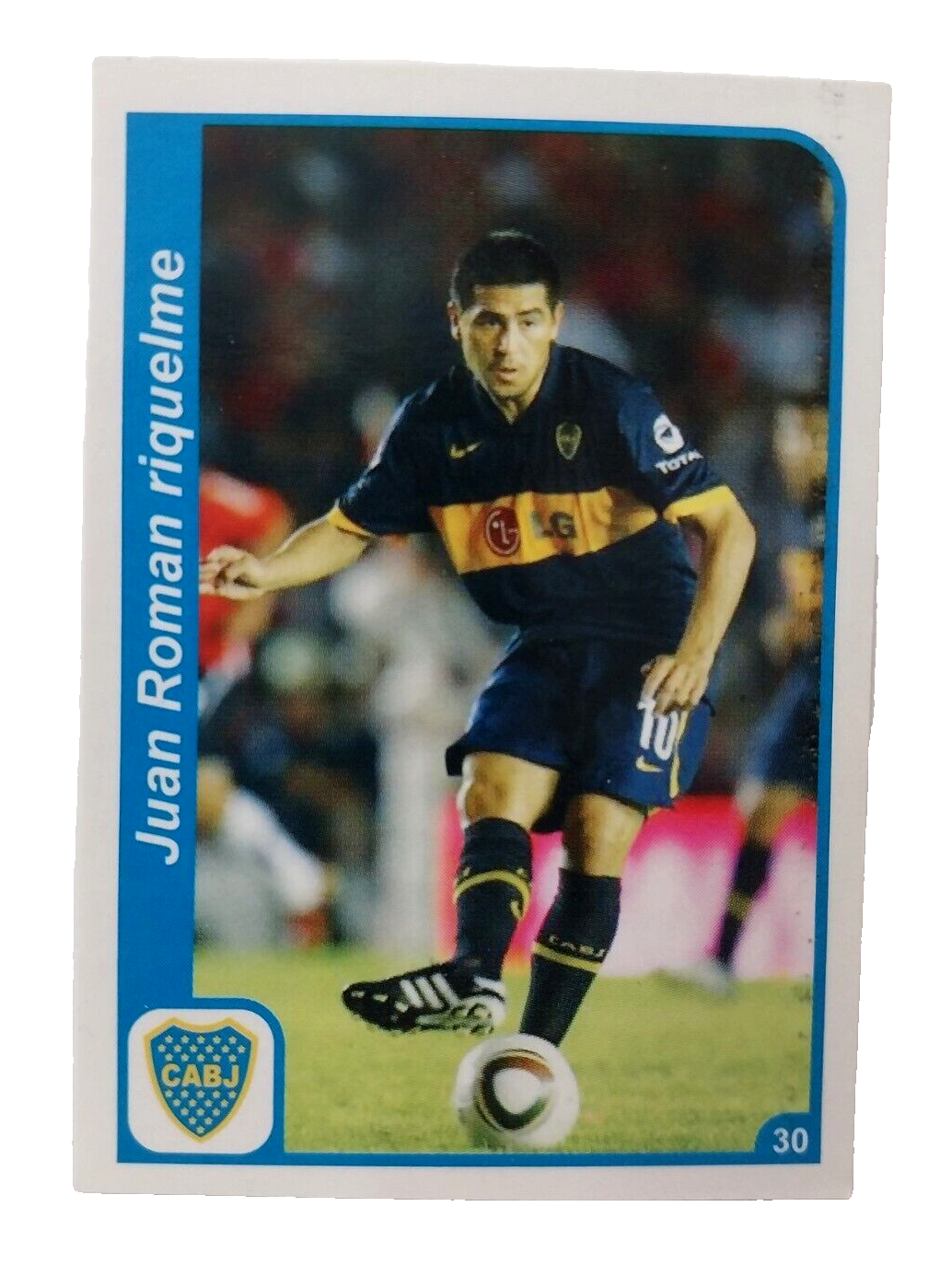 306☆サッカー☆juan roman riquelme☆prostars Juan Roman