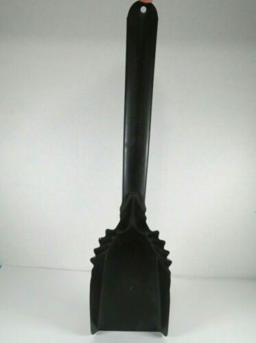 Vintage Fireplace Ash Shovel Coal Scoop Black Made in The U.S.A. 20-1/2" Long
