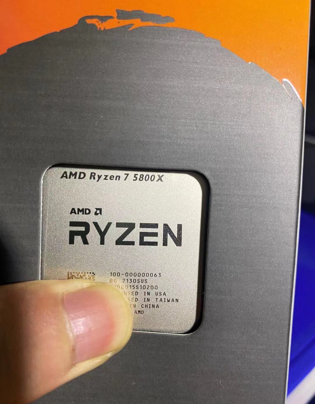 CPU AMD Ryzen 7 5800X CPU AMD Ryzen 7 5800X 4th Gen 8-core 16-threads Unlocked Desktop