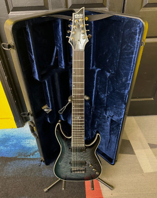 Schecter 8 String Guitar - Diamond Series Hellraiser Hybrid C-8 - Original Case