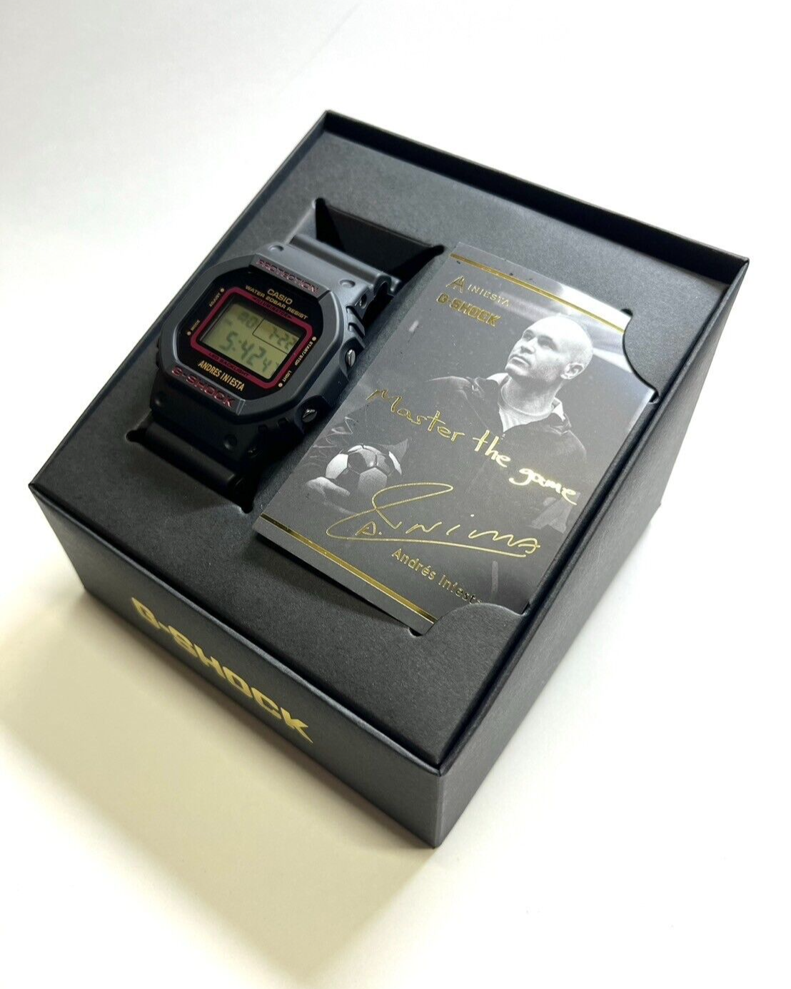 CASIO G-SHOCK DW-5600AI-1JR Andres Iniesta Signature Model