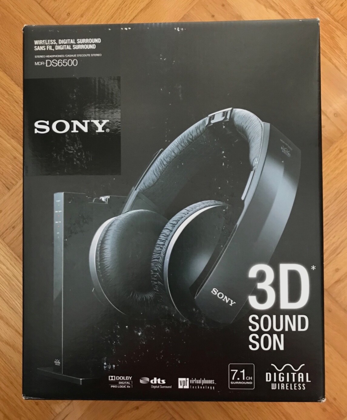 Sony Mdr Ds6500 Mdrds6500 Wireless Surround Digital Headphones For Sale Online Ebay