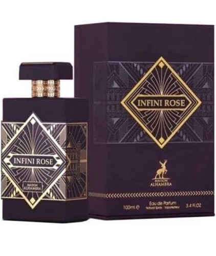INFINI ROSE By Maison Alhambra Perfume Arabian Fragrance Spray, 100 ml.