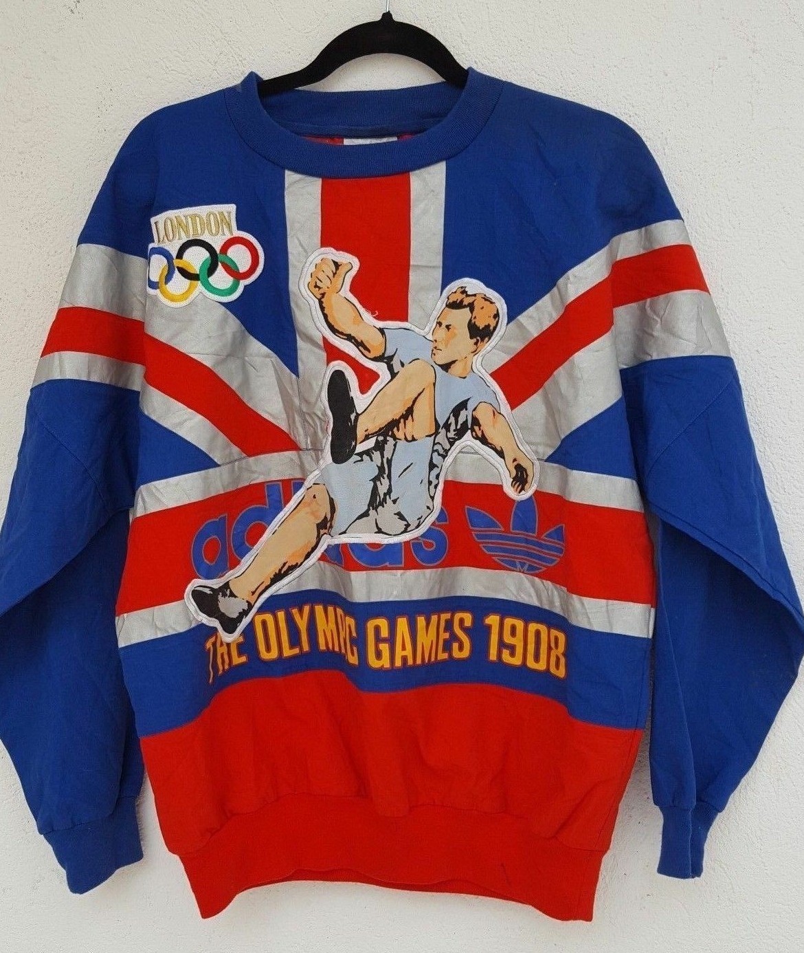 NWT Vintage Adidas Sweatshirt LONDON OLYMPIC GAMES 1908 1948 NWT Vintage Adidas Sweatshirt LONDON OLYMPIC GAMES 1908 1948