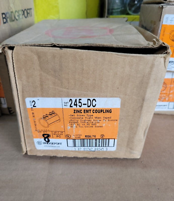 BRIDGEPORT 245-DC 2'' (PKG OF 8) NSMP NEW