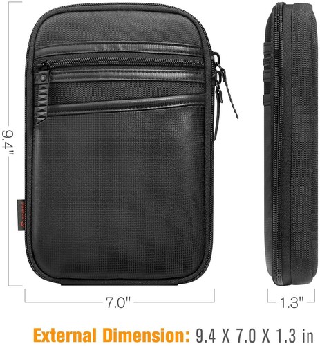 Concealed Carry Gun Pouch Pistol Holster Fanny Pack Waist Pocket Belt Loop Black