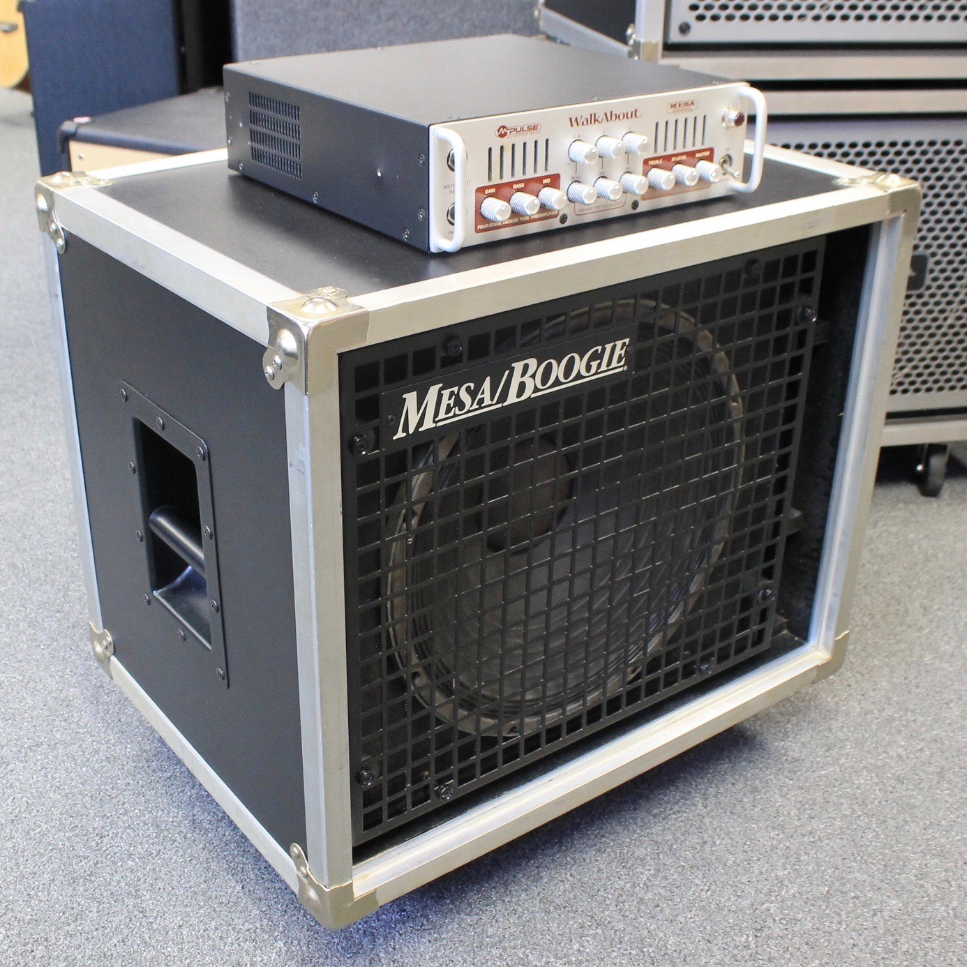 Mesa Boogie WalkAbout M-Pulse Bass Amp & RoadReady 1x15 Cabinet - Auth Dealer!