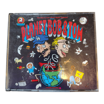 Planet Bob & Tom CD 1995 Benefit Comedy Album Big Mouth Creative