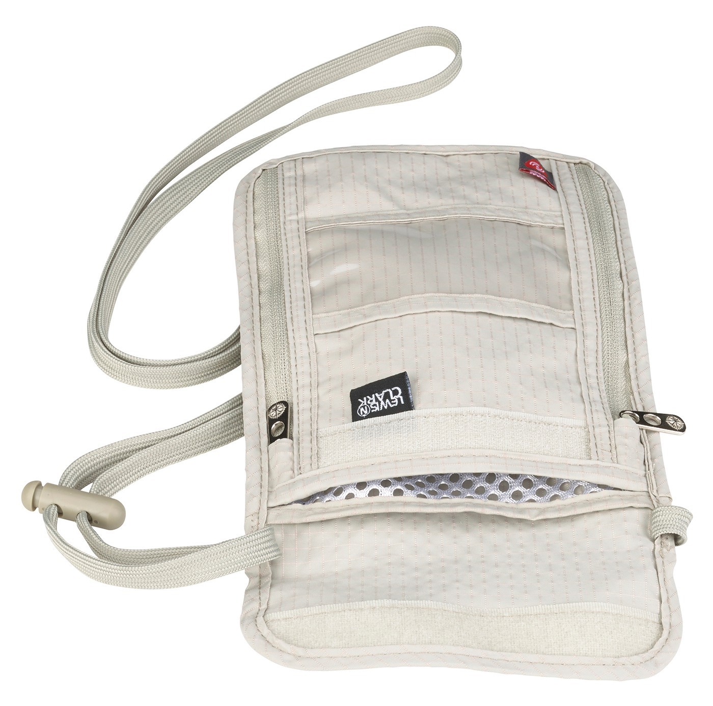 Lewis N. Clark RFID-Blocking Neck Stash - Tan