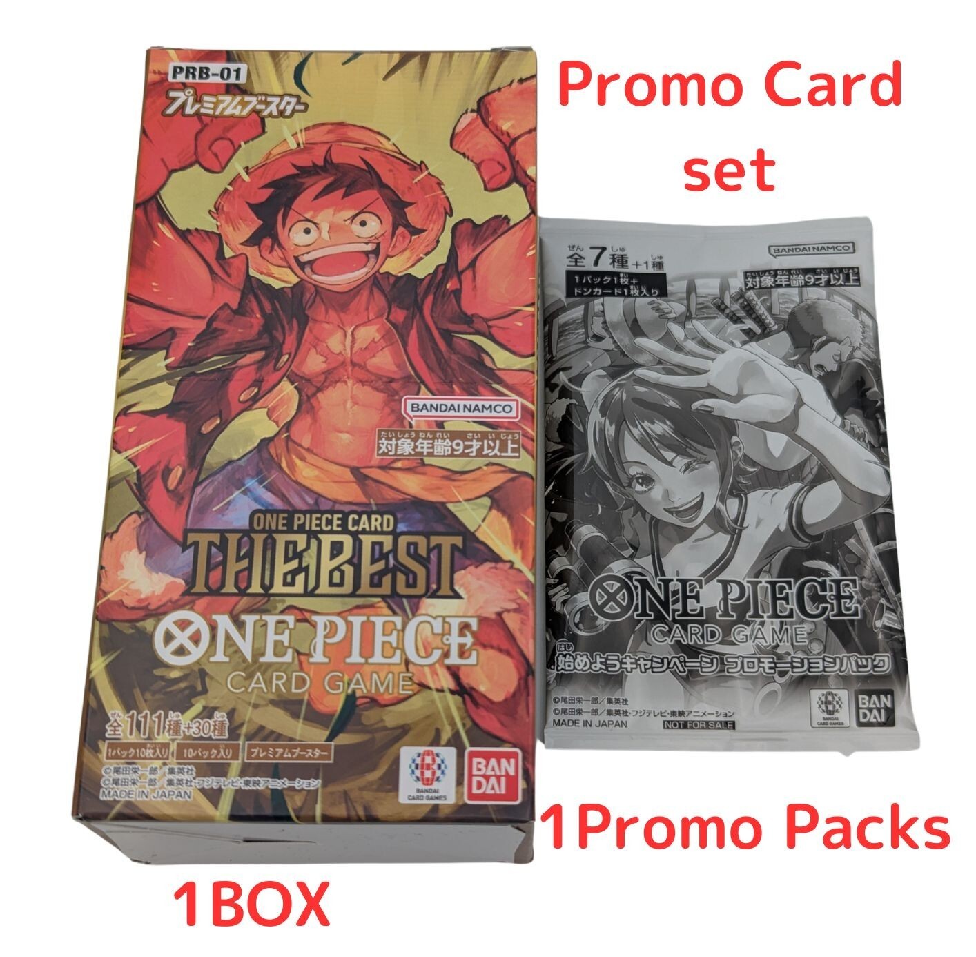 ONE PIECE CARD GAME PRB-01 3BOXセット ONE PIECE CARD GAME - Premium Booster THE BEST [PRB01] (BOX