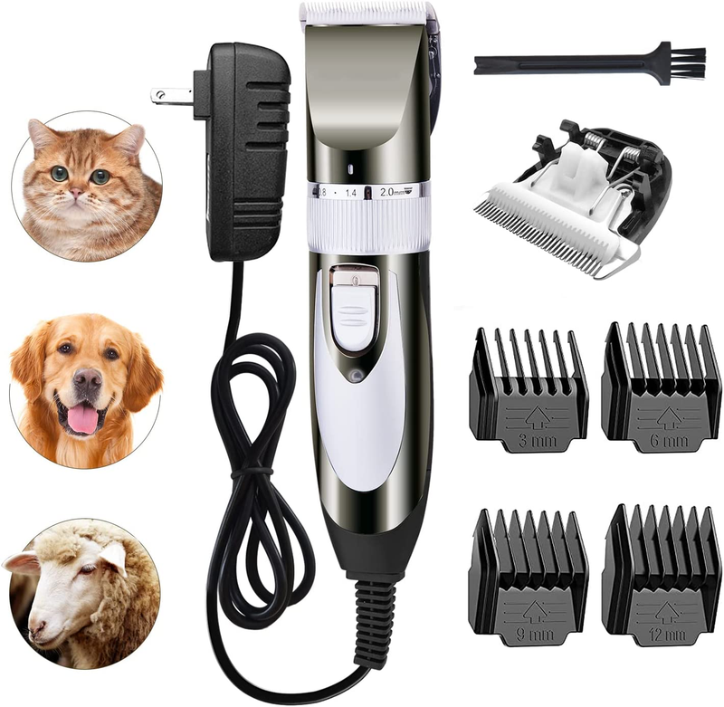 12V Professional Dog Clippers for Grooming, Electric Sheep Shears Pet Grooming C