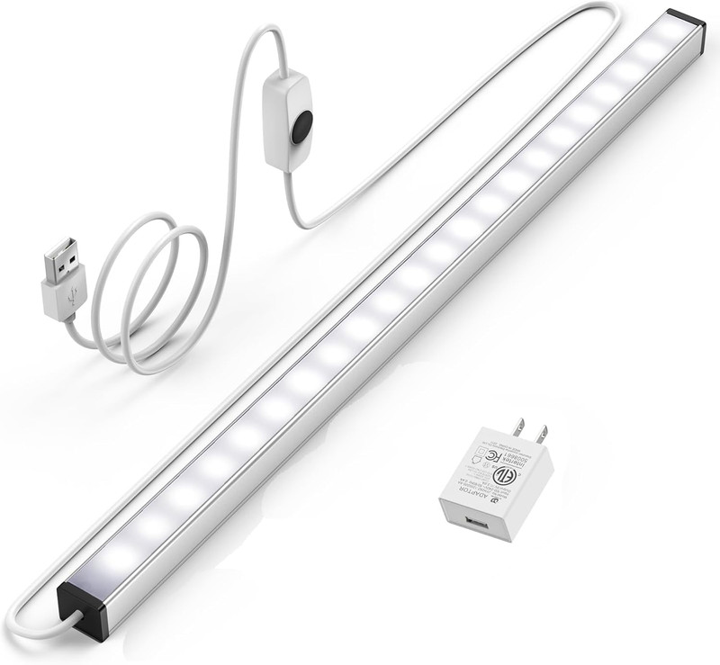 under Cabinet Led Lighting, 12 Inch Light Strip Bar, Daylight