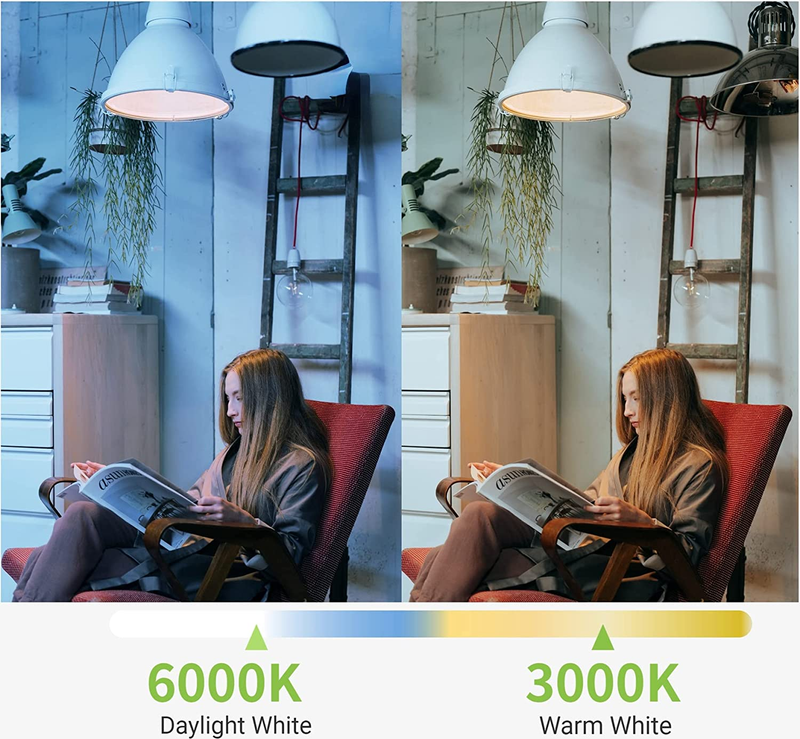 LED Corn Light Bulbs 500/250/50 Watt Equivalent,3000K Warm White,5000/2500/500 L