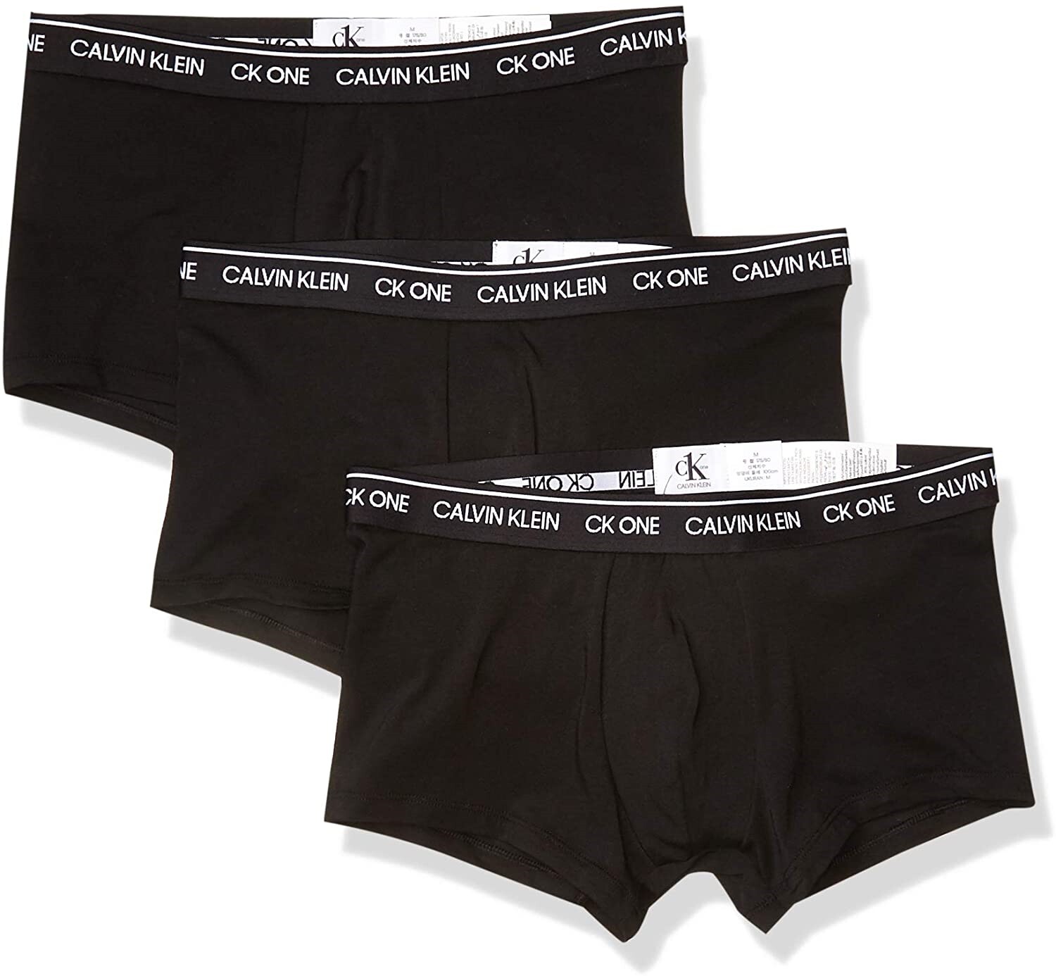 Calvin Klein 263856 Men's Ck One Cotton Low Rise Trunks Underwear Size X-Large