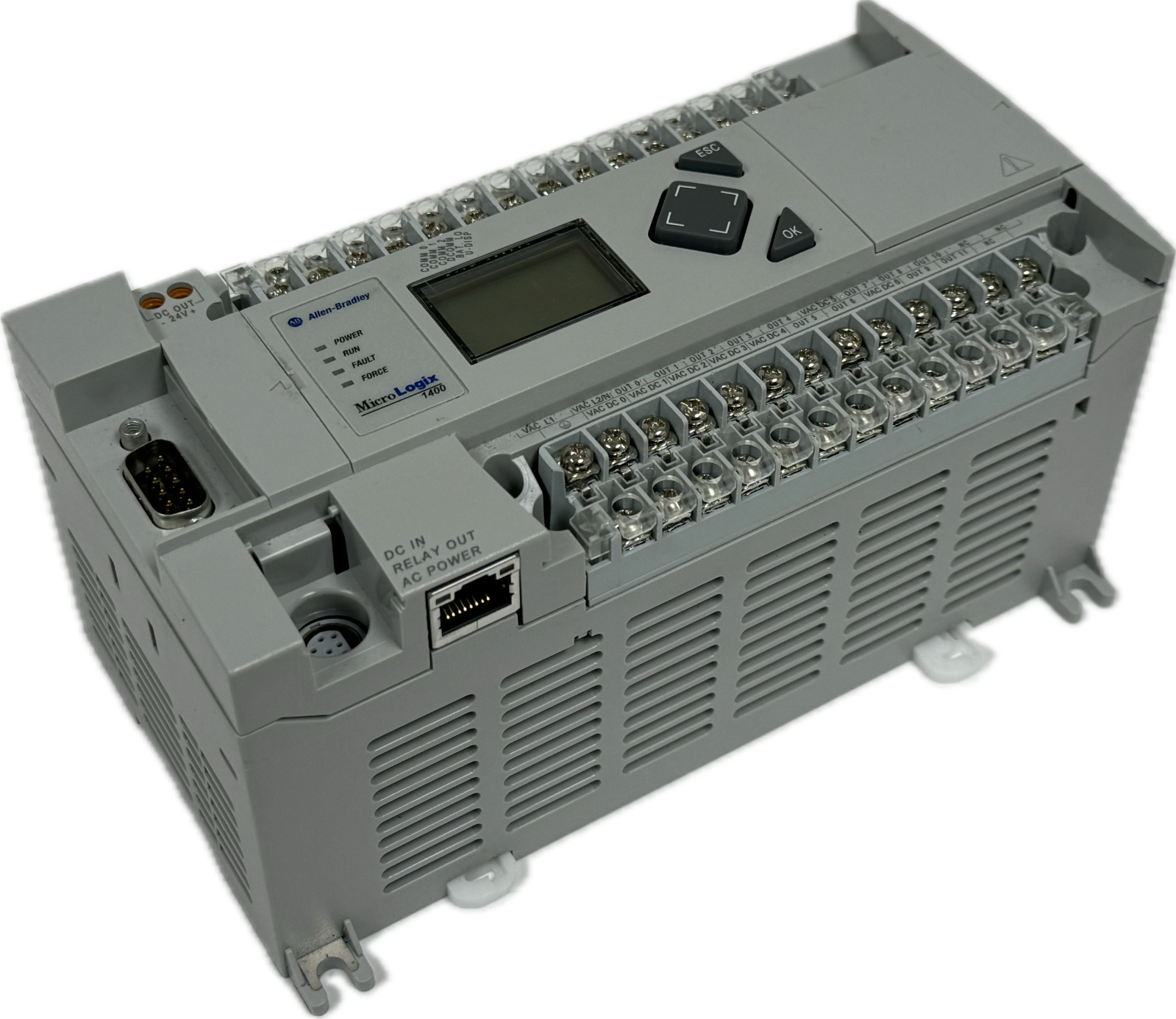 USED ALLEN BRADLEY 1766-L32BWA MICROLOGIX 1400 CONTROLLER