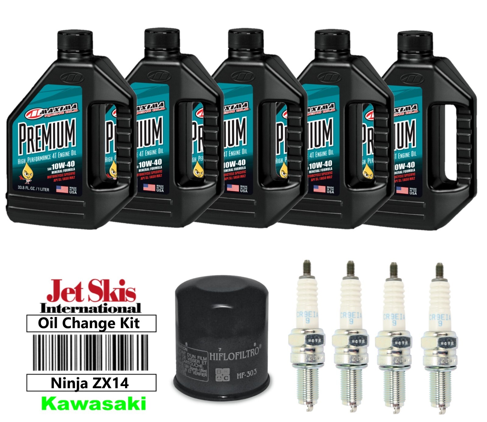 For Kawasaki Ninja ZX14 ZX 1400 ZX14R RR Premium Oil Change For Kawasaki Ninja ZX14 ZX 1400 ZX14R RR Premium Oil Change