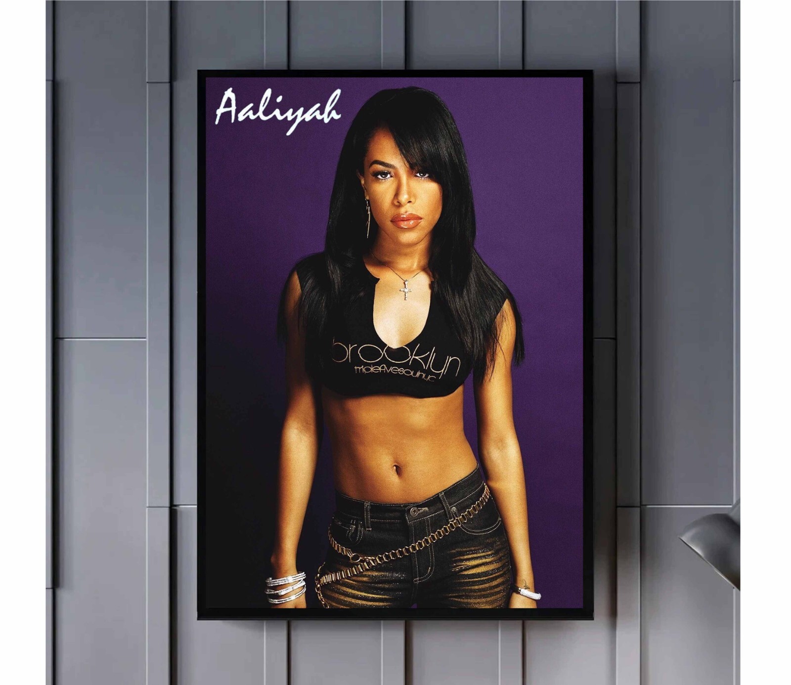 Aaliyah ビンテージポスター 2005年アメリカ製 Aaliyah ビンテージポスター 2005年アメリカ製 Aaliyah
