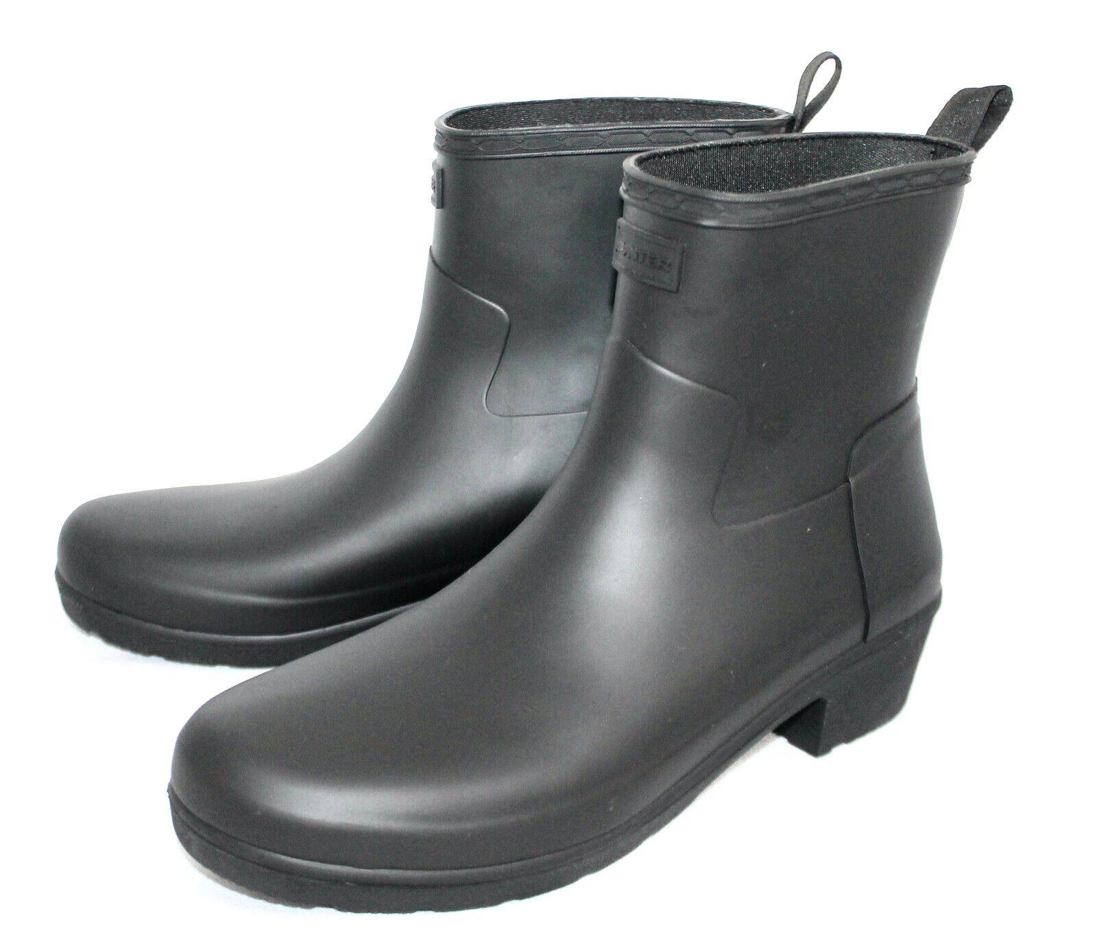 ハンター REFIND LOW HEEL ANKLE BIKER ネイビー 24