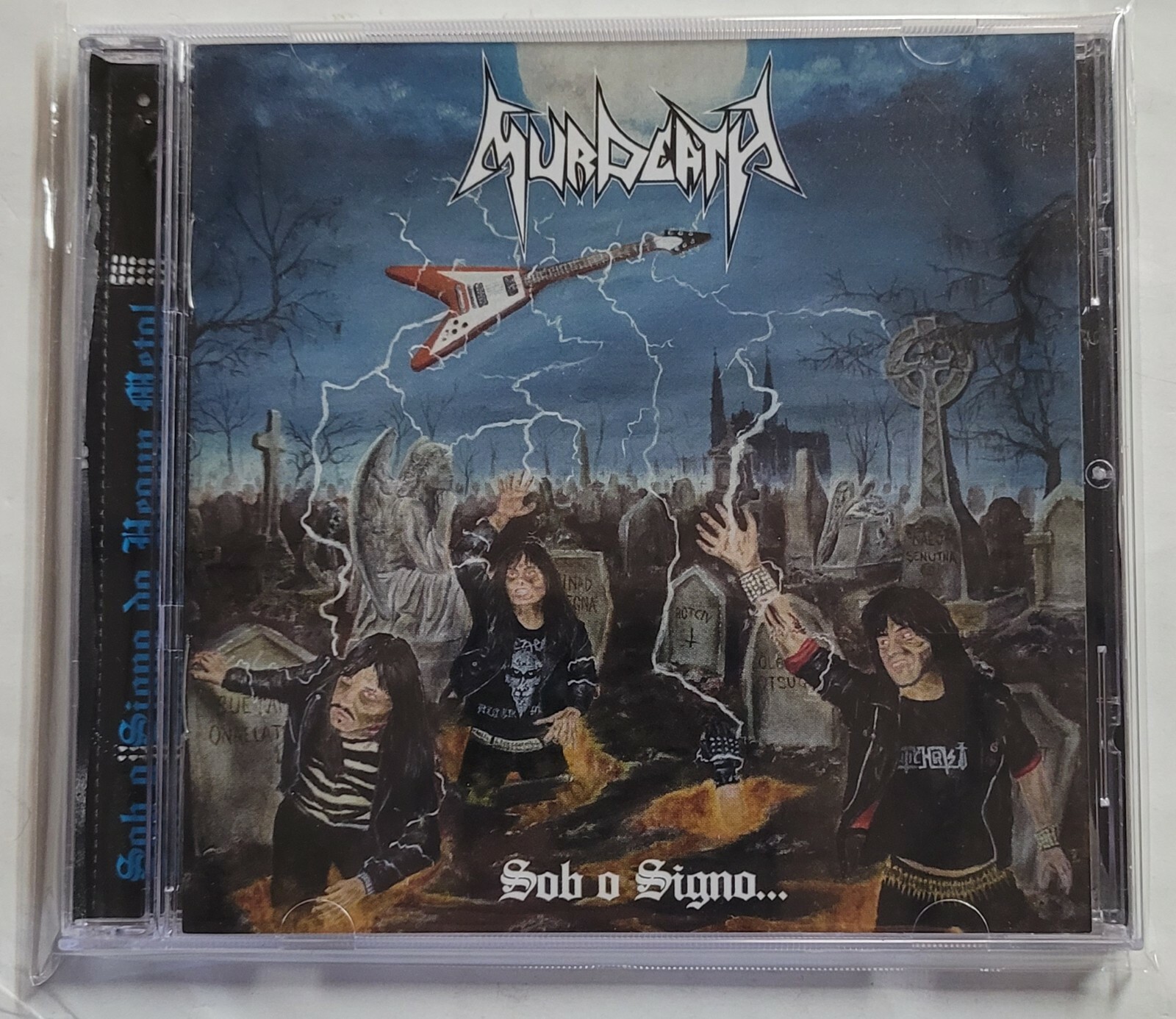 Murdeath Sob o Signo CD Brazil New Thrash Metal Jewel Case