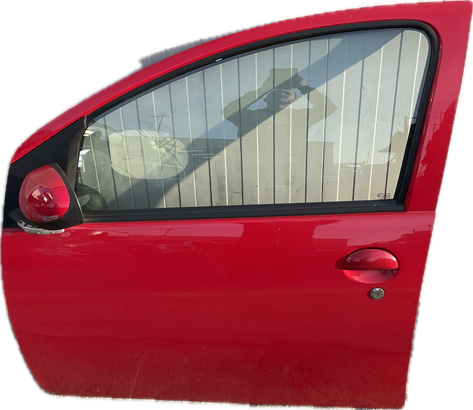 Porta Portiera Anteriore sinistra ant sx asx per modello: TOYOTA AYGO 2008 rossa