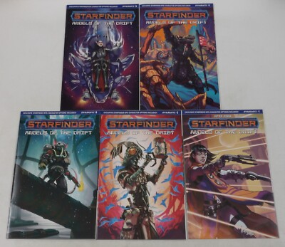 Starfinder: Angels of the Drift #1-5 VF/NM complete series RPG - all A variants