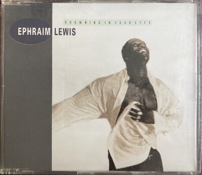 Ephraim Lewis Drowning In Your Eyes CD 1992 Single Maxi CDS Remix