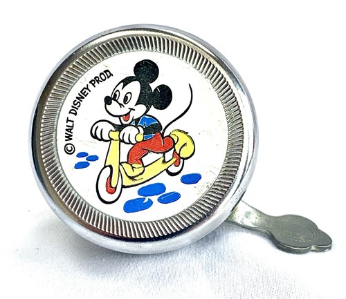 Vintage Walt Disney MICKEY MOUSE Bicycle Bell Made in