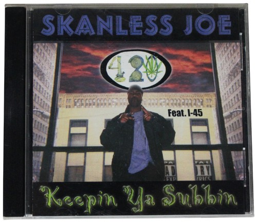 g-rap レアSkanless Joe Keepin Ya Subbin CD SKANLESS JOE Keepin Ya Subbin SIGNED CD 2001 West Coast G