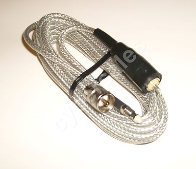 18' RG8X CB Ham Radio Antenna EZ install coax cable PL259 to slimline connector. Buy it now for 28.99