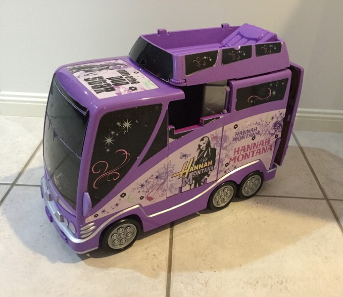 hannah montana tour bus toy