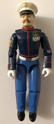 Vintage Hasbro GI Joe GUNG-HO (v2) Marine Dress Blues Action Figure 1987