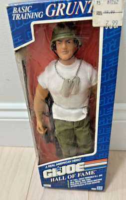 GI Joe 1992 - Basic Training Grunt - Hall of Fame: Hasbro NIB Sealed