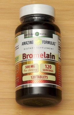 Amazing Formulas - Bromelain - 500 mg - 120 Tablets - NEW and SEALED